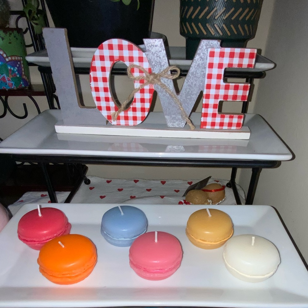 Martha Stewart Set of 6 Macaron Candles - Picture 4 of 13